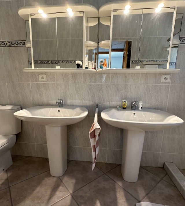 Resa estates Ibiza villa for sale renovation pool san jose bathroom.jpg